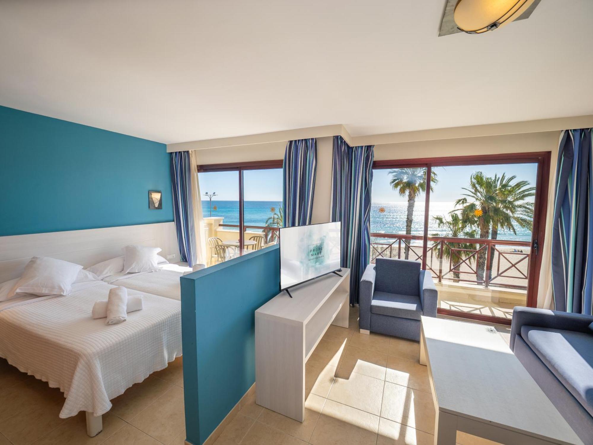 Prope Mare Apartamentos Кала Миллор Экстерьер фото